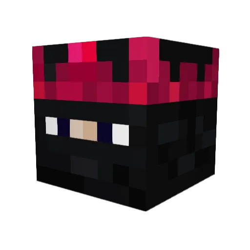POCOMAXA640 Minecraft avatar head, 3D render