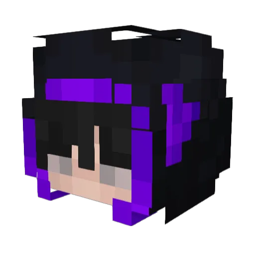 POKIDOWN Minecraft avatar head, 3D render