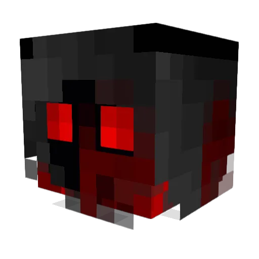 POLNA_ Minecraft avatar head, 3D render