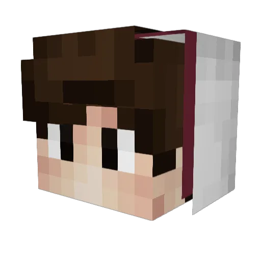 PPBiazon Minecraft avatar head, 3D render
