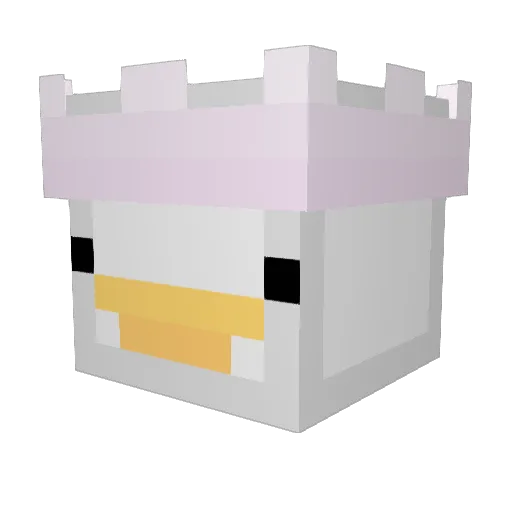 PPSMOLS541254 Minecraft avatar head, 3D render