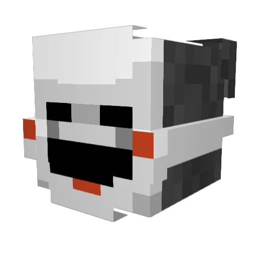 PPedroo777 Minecraft avatar head, 3D render