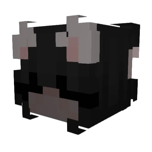 PPgeorgia Minecraft avatar head, 3D render