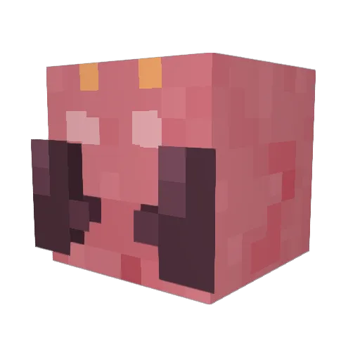 PQLanham Minecraft avatar head, 3D render