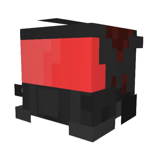 PR0XX7_ Minecraft avatar head, 3D render