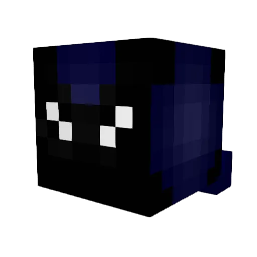 PR1M4L Minecraft avatar head, 3D render