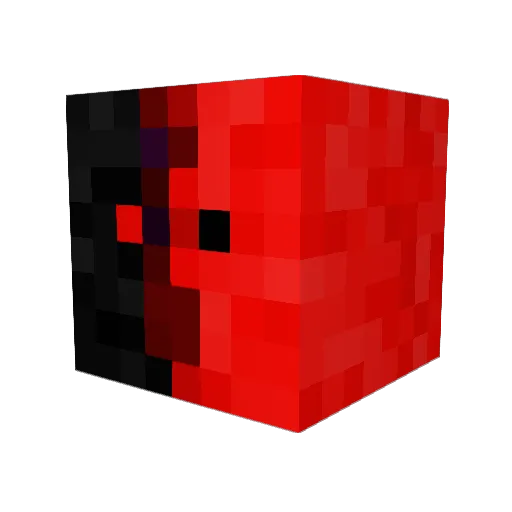 PRATRIT Minecraft avatar head, 3D render