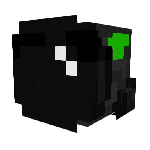 PRICE67LMAO Minecraft avatar head, 3D render