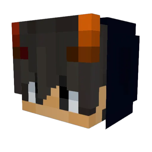 PRIME2012 Minecraft avatar head, 3D render