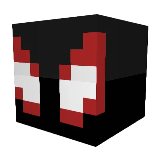 PRINCEX09 Minecraft avatar head, 3D render
