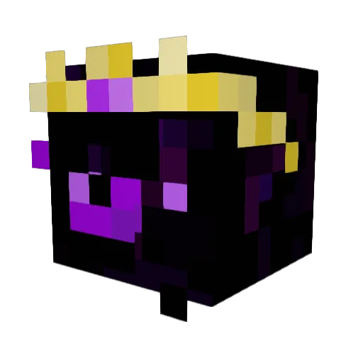 PRIZMA_1 Minecraft avatar head, 3D render