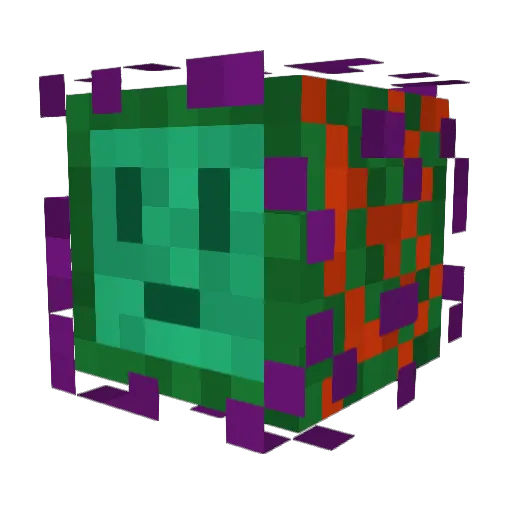 PRO8X8 Minecraft avatar head, 3D render
