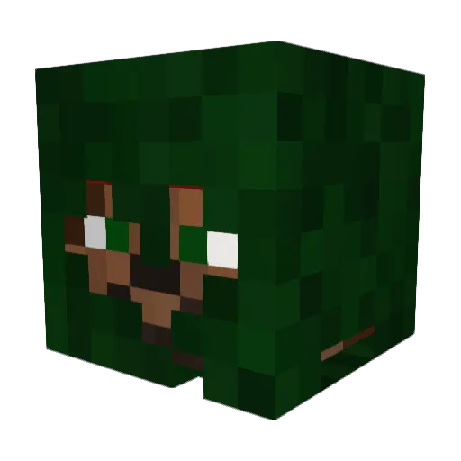 PRODIGY170 Minecraft avatar head, 3D render