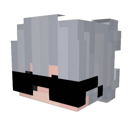PROMEEZ Minecraft avatar head, 3D render