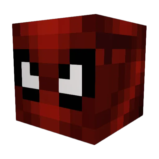 PROMSYT Minecraft avatar head, 3D render
