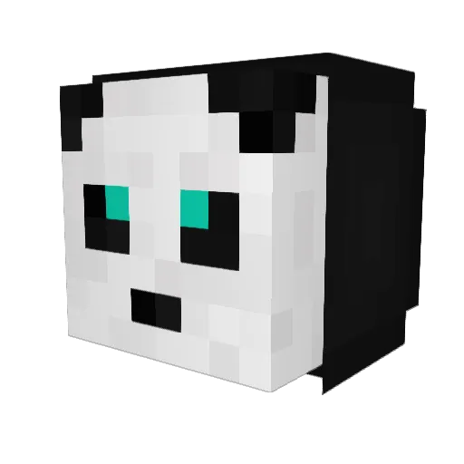 PROS1CKN1SS1 Minecraft avatar head, 3D render
