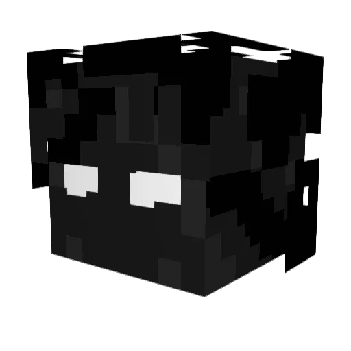 PROTHEt_ Minecraft avatar head, 3D render