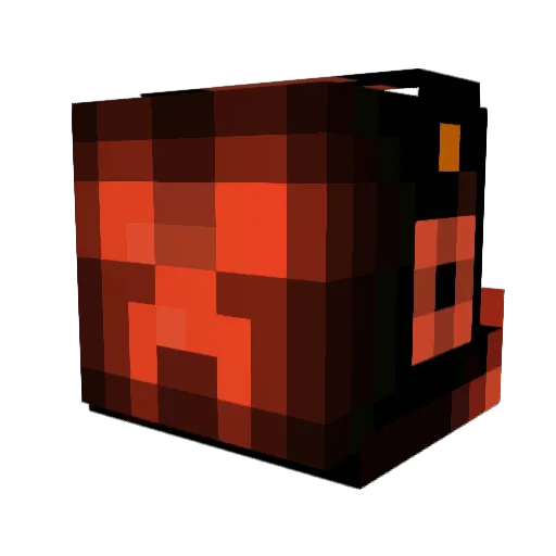 PROTOTYPE8026 Minecraft avatar head, 3D render