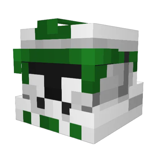 PROWINGZZ87 Minecraft avatar head, 3D render