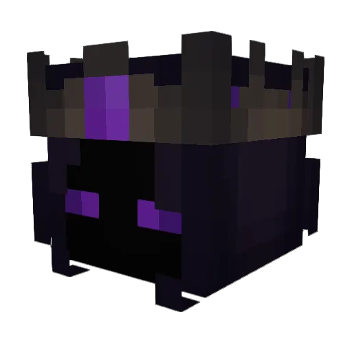 PRO_PEWARD Minecraft avatar head, 3D render