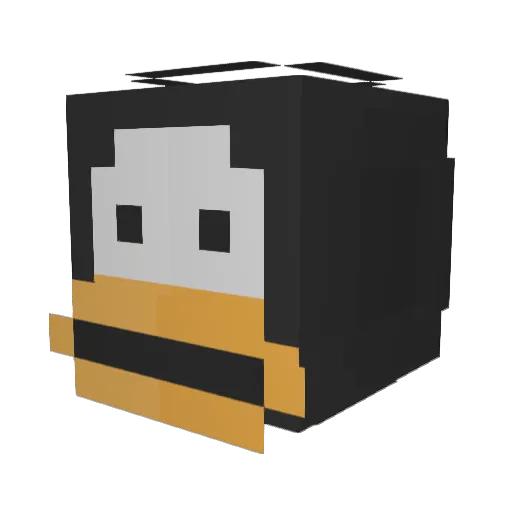 PRSLover Minecraft avatar head, 3D render