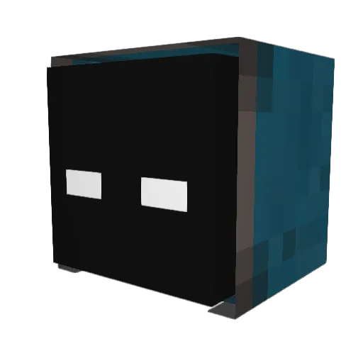 PRXLeon Minecraft avatar head, 3D render