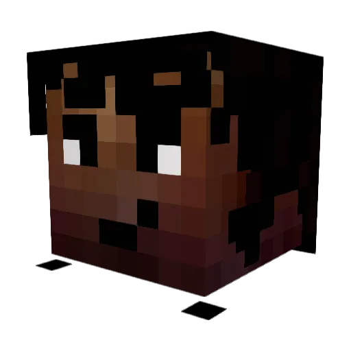 PRYINGSPY359752 Minecraft avatar head, 3D render