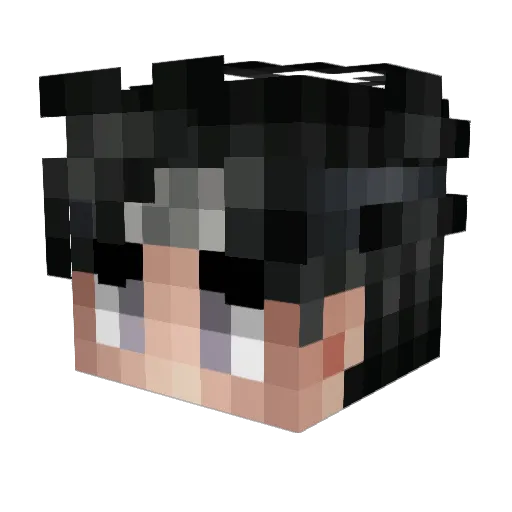 PRiim3zy Minecraft avatar head, 3D render