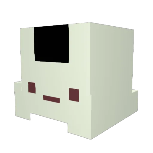 PRootbeer Minecraft avatar head, 3D render