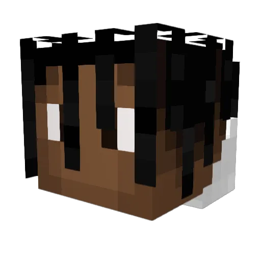 PS3MATTATTACK101 Minecraft avatar head, 3D render