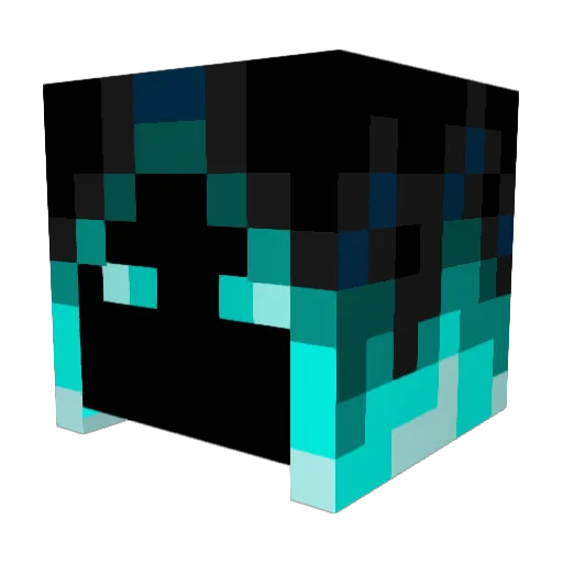 PSOY06 Minecraft avatar head, 3D render