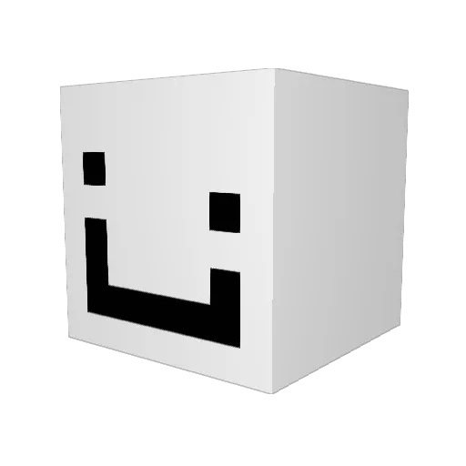 PSSkayo Minecraft avatar head, 3D render