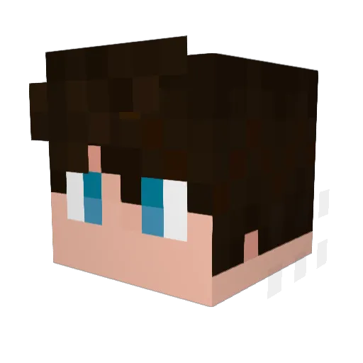 PSStudios_Inc Minecraft avatar head, 3D render
