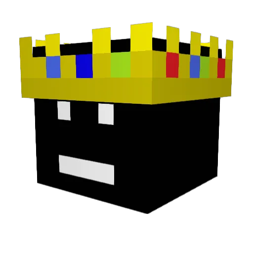 PSTBOZO Minecraft avatar head, 3D render