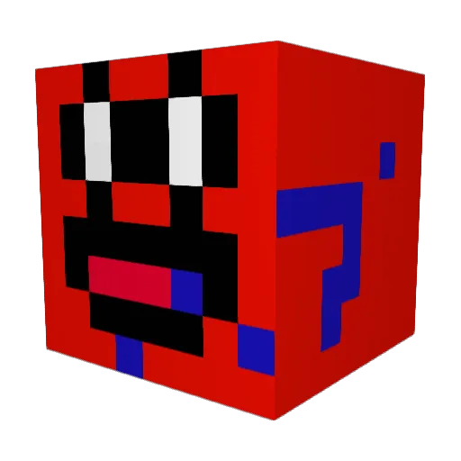 PSUEagles92 Minecraft avatar head, 3D render