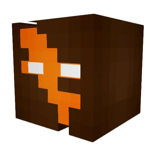 PSYCHO_XBS Minecraft avatar head, 3D render