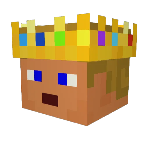 PSeales17 Minecraft avatar head, 3D render