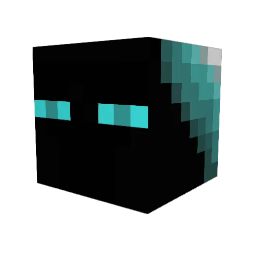 PTM_Element Minecraft avatar head, 3D render