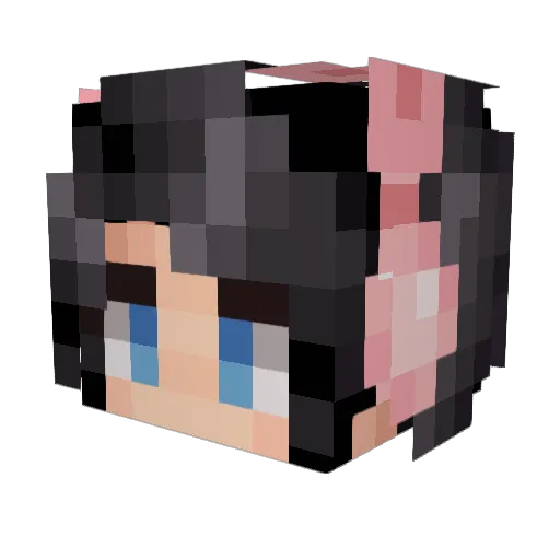 PU55Y_SL4Y3R Minecraft avatar head, 3D render