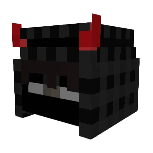 PUGSSSSS Minecraft avatar head, 3D render