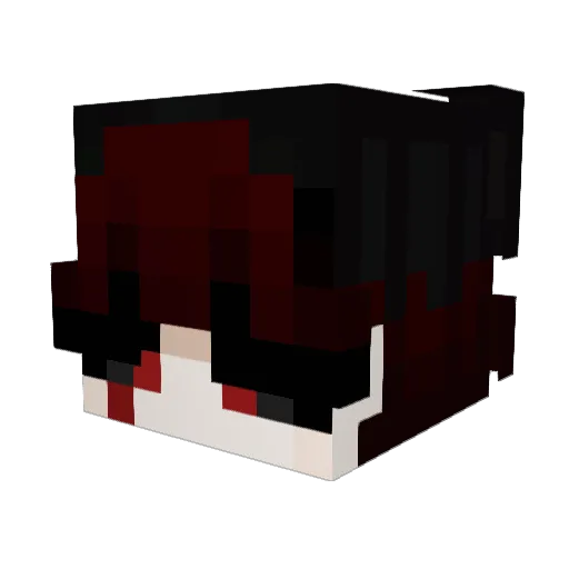 PULY_KH Minecraft avatar head, 3D render