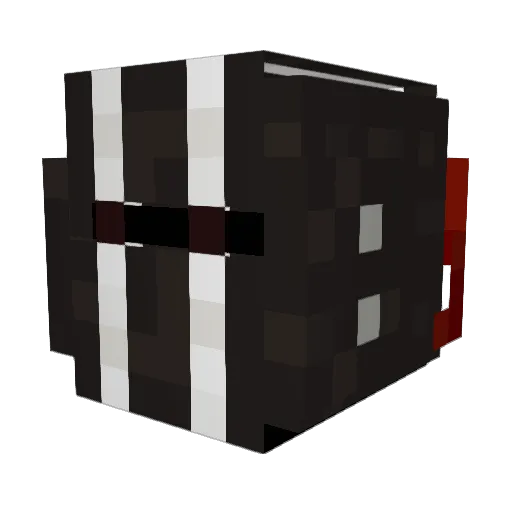 PUMUKI131 Minecraft avatar head, 3D render