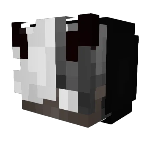 PUNJAKARIZ Minecraft avatar head, 3D render