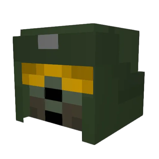 PUREIRISH1916 Minecraft avatar head, 3D render