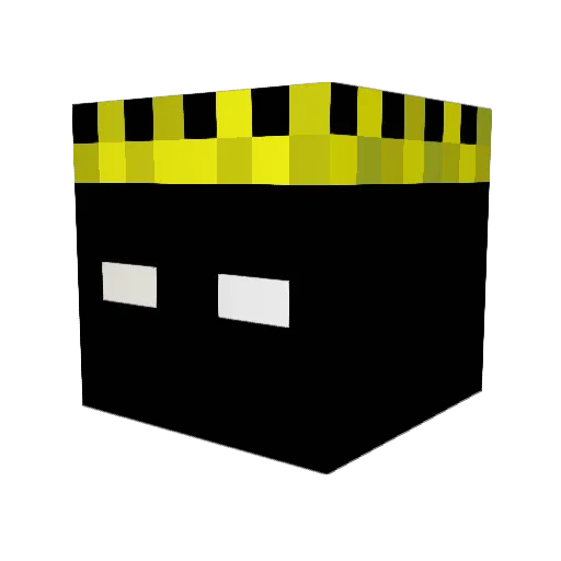 PVDezin Minecraft avatar head, 3D render