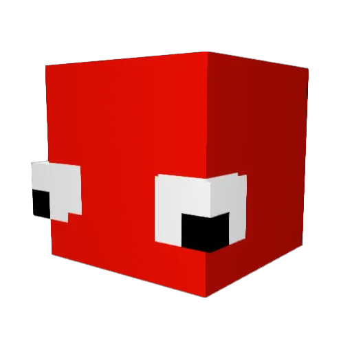 PWR_Benny10 Minecraft avatar head, 3D render