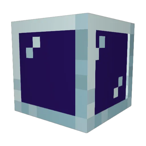 PW_23 Minecraft avatar head, 3D render