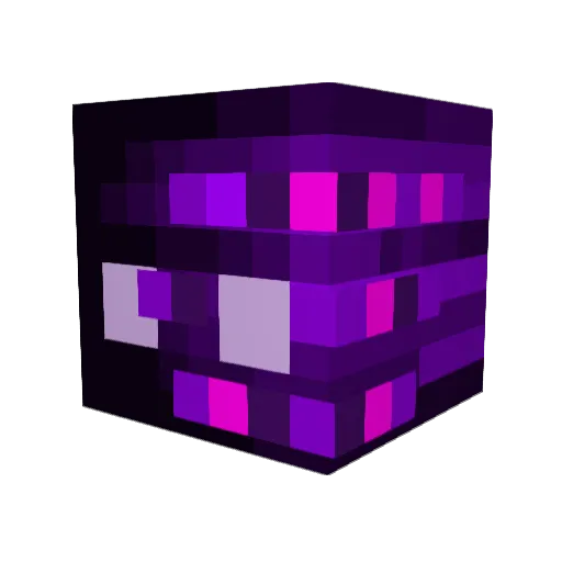 PXL73_ Minecraft avatar head, 3D render