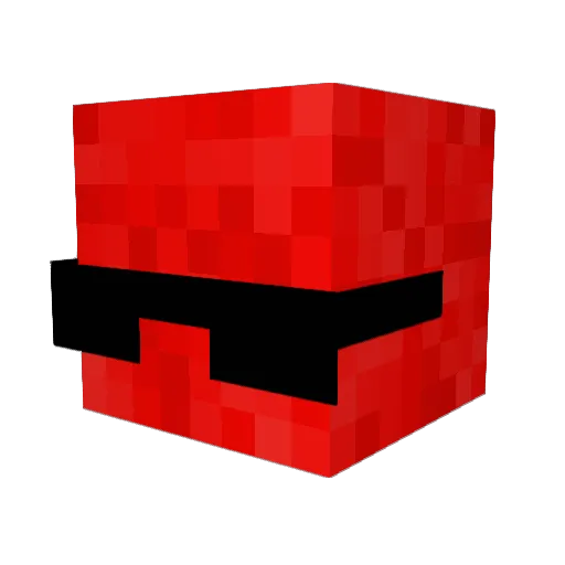 PYRGIWTHS Minecraft avatar head, 3D render