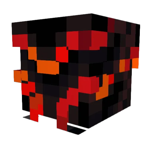 PYZ0N Minecraft avatar head, 3D render